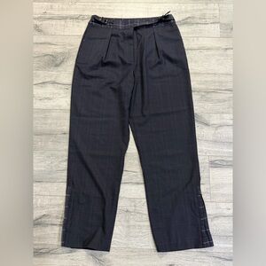 Rag & Bone Wool Blend Pinstripe Tailored Dress Trouser Pants